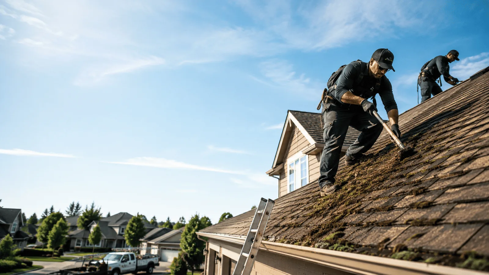 Roof Moss Removal in Middleton, WI near me